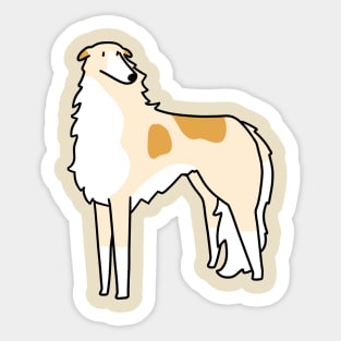 Borzoi Sticker